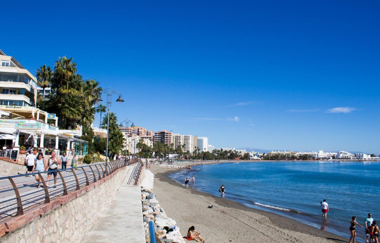 Benal Beach Suite, Parque Acuatico Y Vistas Al Mar Benalmádena Exterior foto